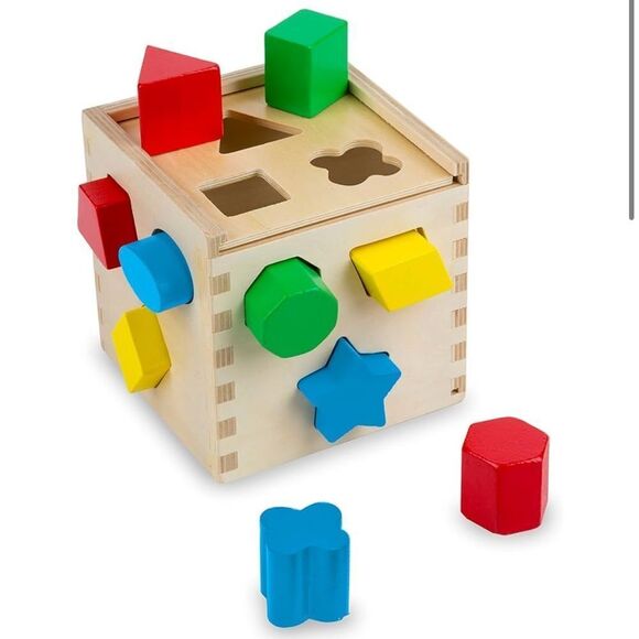 Melissa & Doug Shape Sorting Cube - Picture 1 of 4